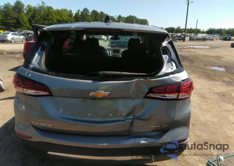 2024 Chevrolet Equinox Lt из США, поврежденный, VIN 3GNAXUEG8RL362825